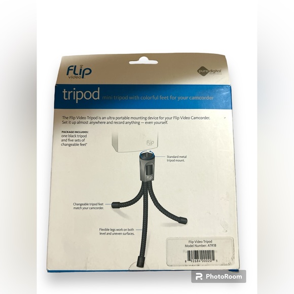 NWT Flip Video Tripod - Picture 2 of 2